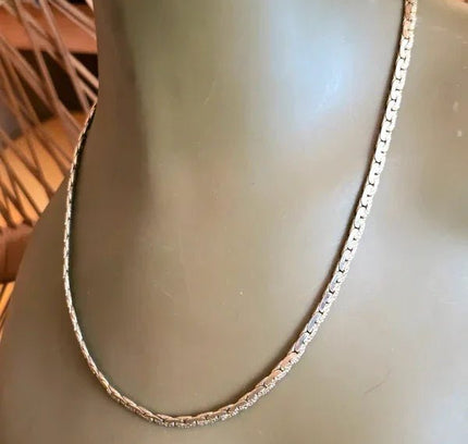 Vintage 80's Chain Link Necklace - Yatva