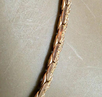 Vintage 80's Chain Link Necklace - Yatva