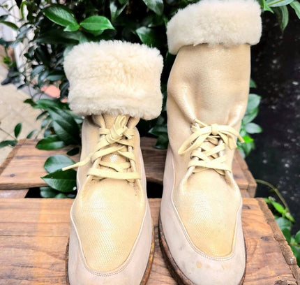 Vintage 80's Charles Jourdan Ankle Boots - Yatva