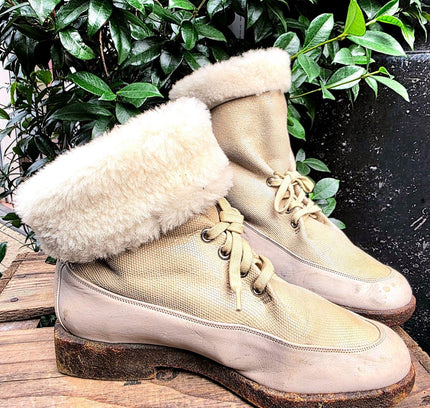 Vintage 80's Charles Jourdan Ankle Boots - Yatva
