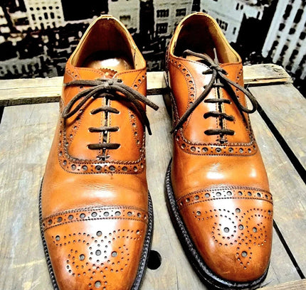 Vintage 80's Church's Custom Grade Brogue Shoes - Yatva