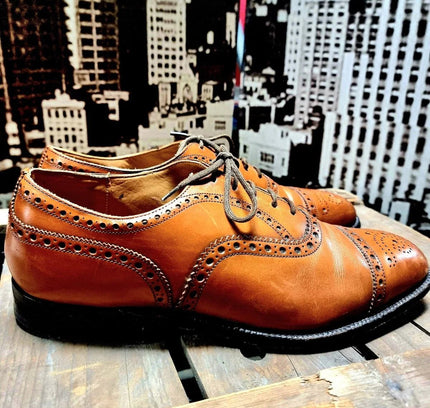 Vintage 80's Church's Custom Grade Brogue Shoes - Yatva