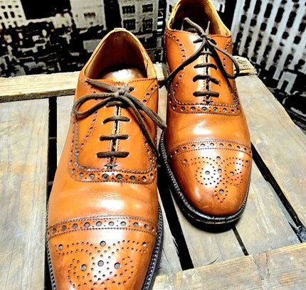 Vintage 80's Church's Custom Grade Brogue Shoes - Yatva