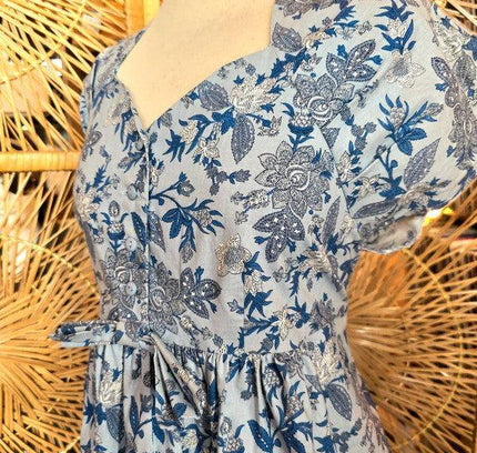 Vintage 80's Claire Laurent Dress - Yatva