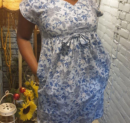 Vintage 80's Claire Laurent Dress - Yatva