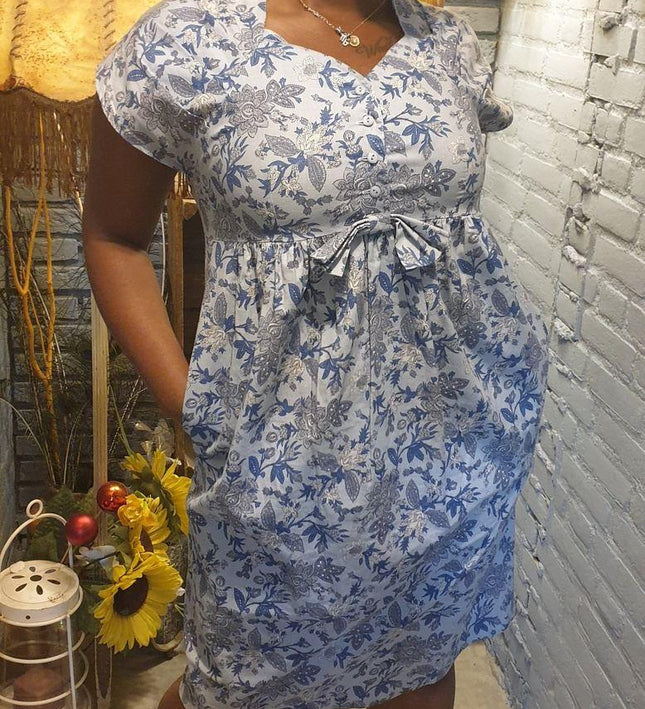 Vintage 80's Claire Laurent Dress - Yatva