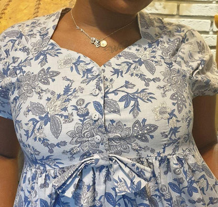 Vintage 80's Claire Laurent Dress - Yatva
