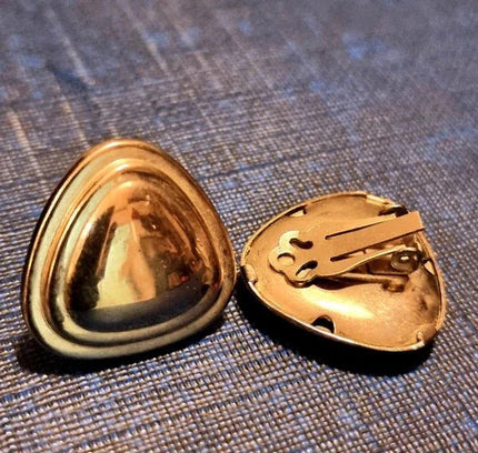 Vintage 80's Clip On Earrings - Yatva