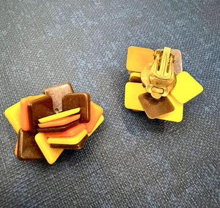 Vintage 80’s Clip - On Earrings - Yatva
