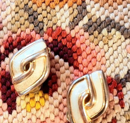 Vintage 80's Clip - On Earrings - Yatva