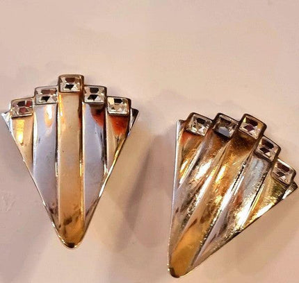 Vintage 80's Clip - On Earrings - Yatva