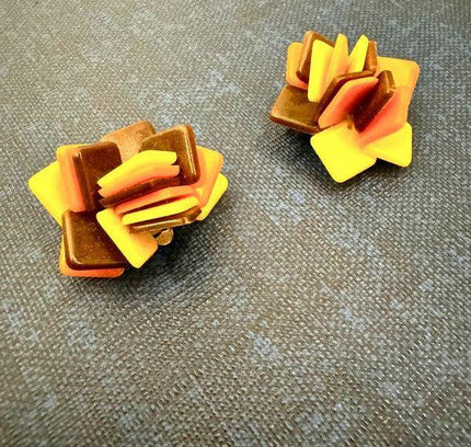 Vintage 80’s Clip - On Earrings - Yatva