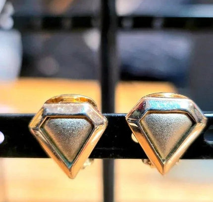 Vintage 80's Clip - On Earrings - Yatva