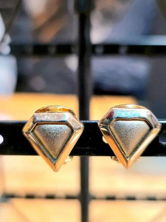 Vintage 80's Clip - On Earrings - Yatva