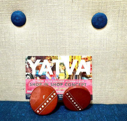 Vintage 80’s Clip - On Earrings - Yatva