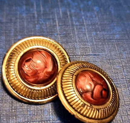 Vintage 80's Clip on Earrings - Yatva