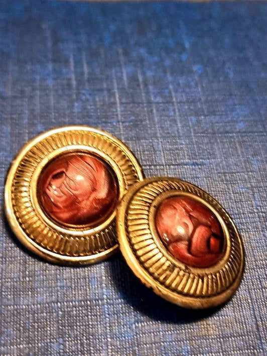 Vintage 80's Clip on Earrings - Yatva