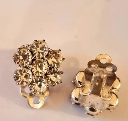 Vintage 80's Clip - On Earrings - Yatva