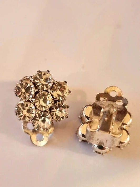 Vintage 80's Clip - On Earrings - Yatva