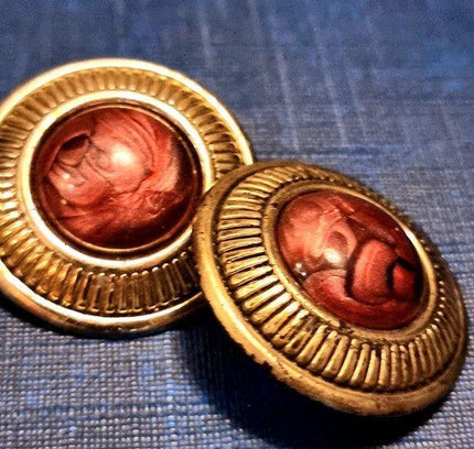 Vintage 80's Clip on Earrings - Yatva