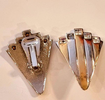 Vintage 80's Clip - On Earrings - Yatva