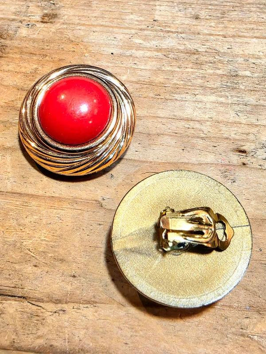 Vintage 80's Clip - On Earrings - Yatva