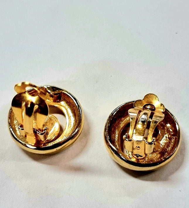 Vintage 80s Clip on Earrings - Yatva