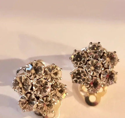 Vintage 80's Clip - On Earrings - Yatva