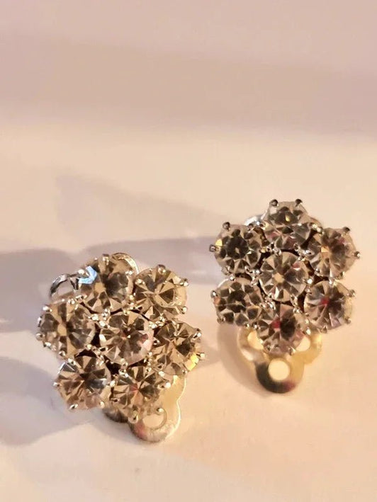Vintage 80's Clip - On Earrings - Yatva