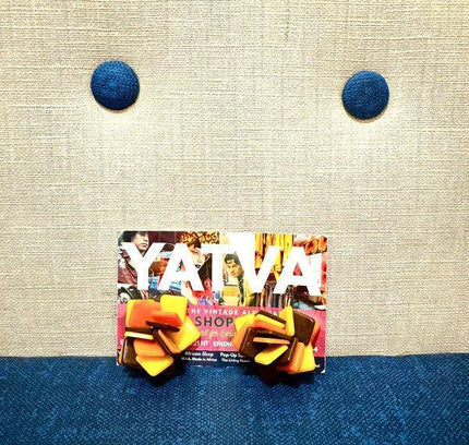 Vintage 80’s Clip - On Earrings - Yatva