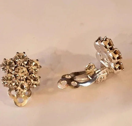 Vintage 80's Clip - On Earrings - Yatva