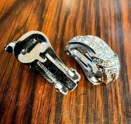 Vintage 80s Clip on Earrings - Yatva