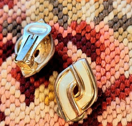 Vintage 80's Clip - On Earrings - Yatva