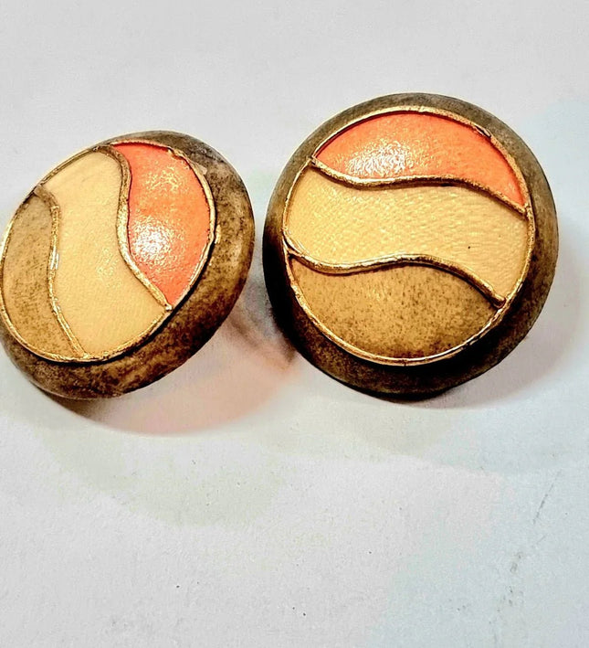 Vintage 80's Clip on Earrings - Yatva