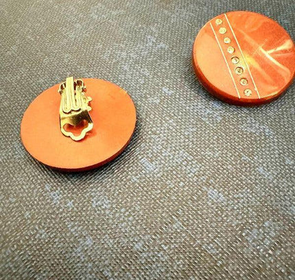 Vintage 80’s Clip - On Earrings - Yatva