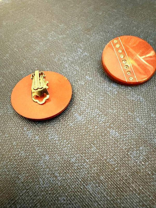 Vintage 80’s Clip - On Earrings - Yatva