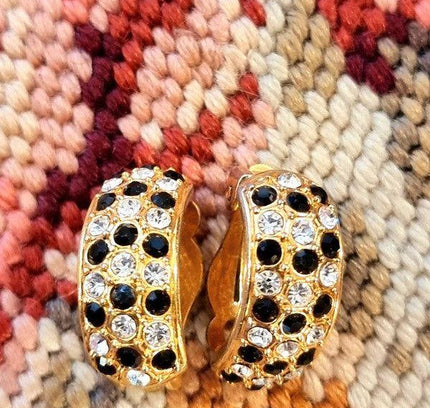 Vintage 80's Clip - On Earrings - Yatva