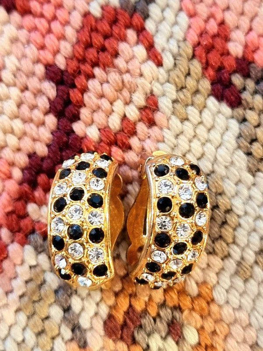 Vintage 80's Clip - On Earrings - Yatva