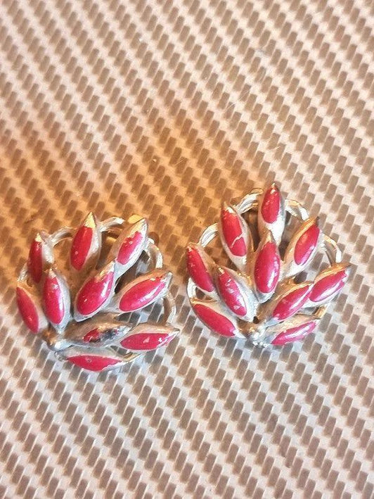 Vintage 80's Clip on Earrings - Yatva