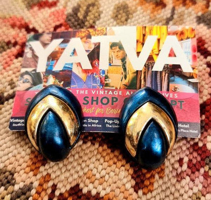 Vintage 80's Clip - Ons - Yatva