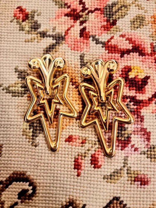 Vintage 80's Clip - Ons - Yatva