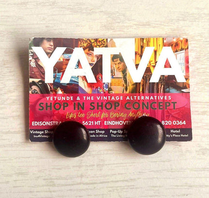 Vintage 80's Clip - Ons Earrings - Yatva