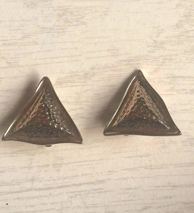 Vintage 80's Clip - Ons Earrings - Yatva
