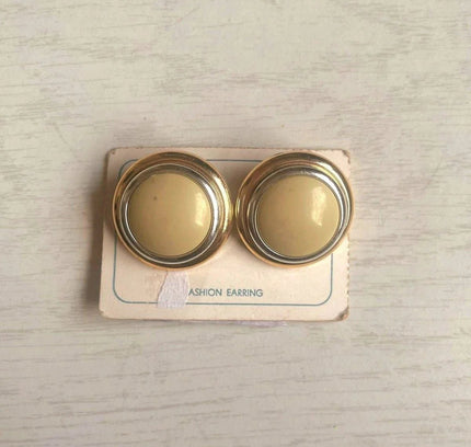 Vintage 80's Clip - Ons Earrings - Yatva