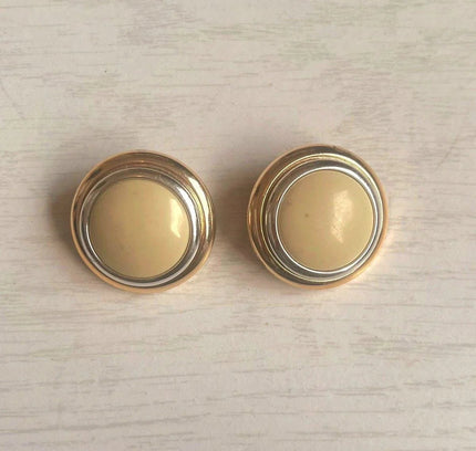 Vintage 80's Clip - Ons Earrings - Yatva