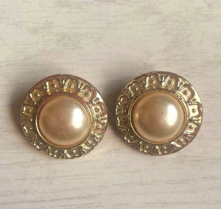 Vintage 80's Clip - Ons Earrings - Yatva