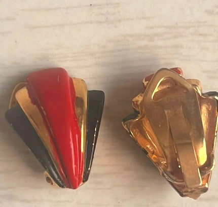 Vintage 80's Clip - Ons Earrings - Yatva
