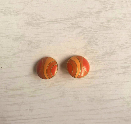 Vintage 80's Clip - Ons Earrings - Yatva