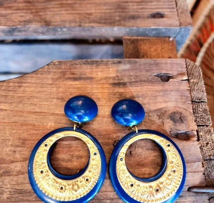 Vintage 80's Clip - Ons Earrings - Yatva