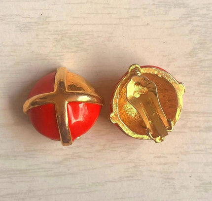 Vintage 80's Clip - Ons Earrings - Yatva